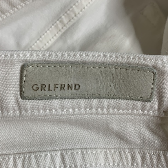 GRLFRND Kendall Jeans in White Noise - Picture 5 of 9